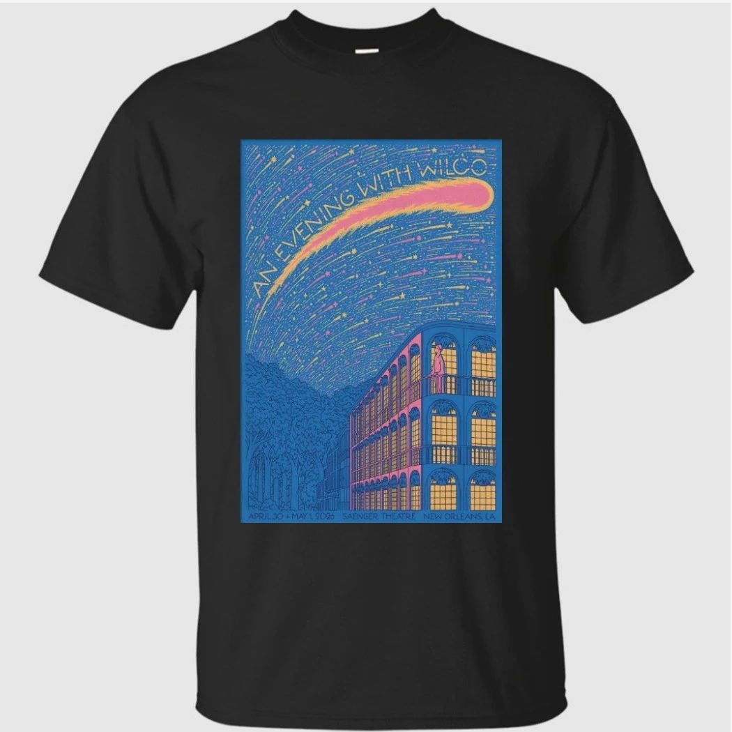 Wilco New Orleans LA 5-1-2026 Poster Shirt