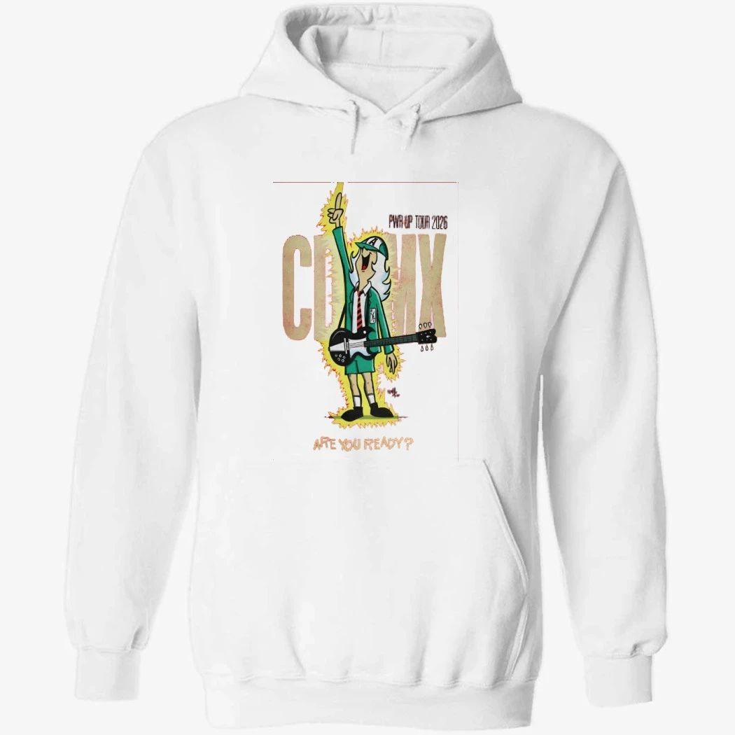 AC-DC PWR Up Tour Ciudad De Mexico 2026 Shirt
