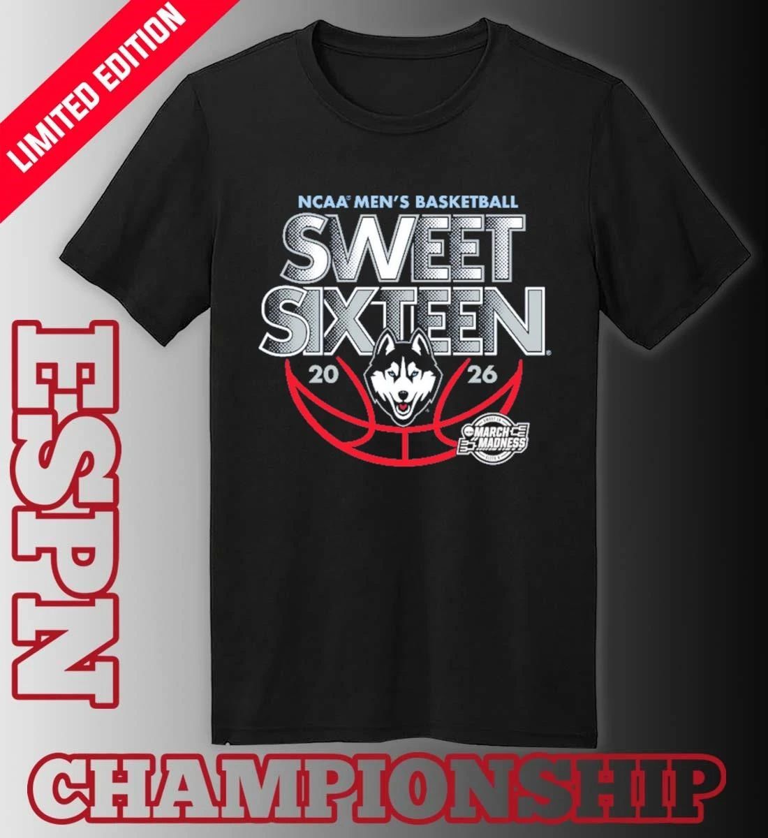 Sweet Sixteen 2026 Uconn Men’s Basketball Shirt