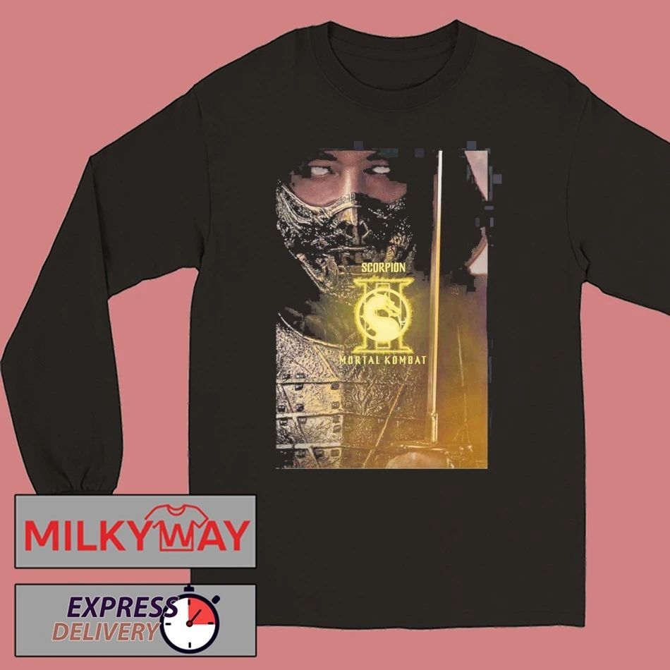 Mortal Kombat II Movie Exclusive Scorpion Character Poster T-Shirt