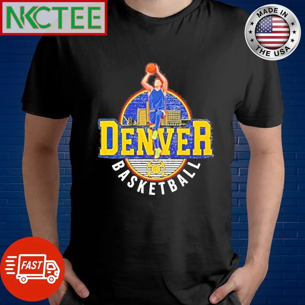 Joker Denver Nuggets Basketball Skyline shirt