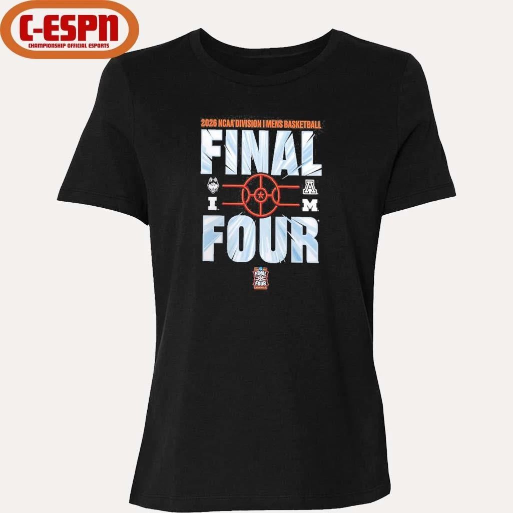 2026 NCAA Men’s Basketball Tournament March Madness Final Four T-Shirt