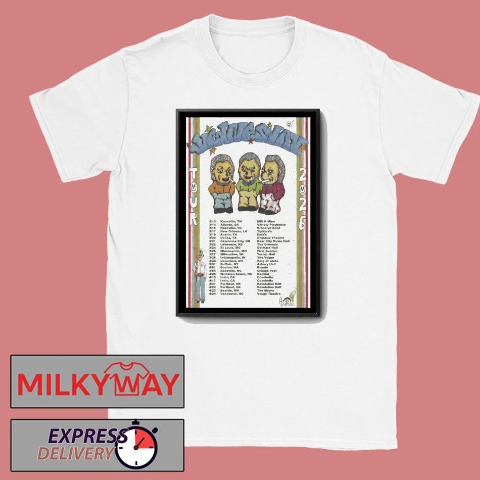 Wednesday Announce Tour US 2026 Poster shirt
