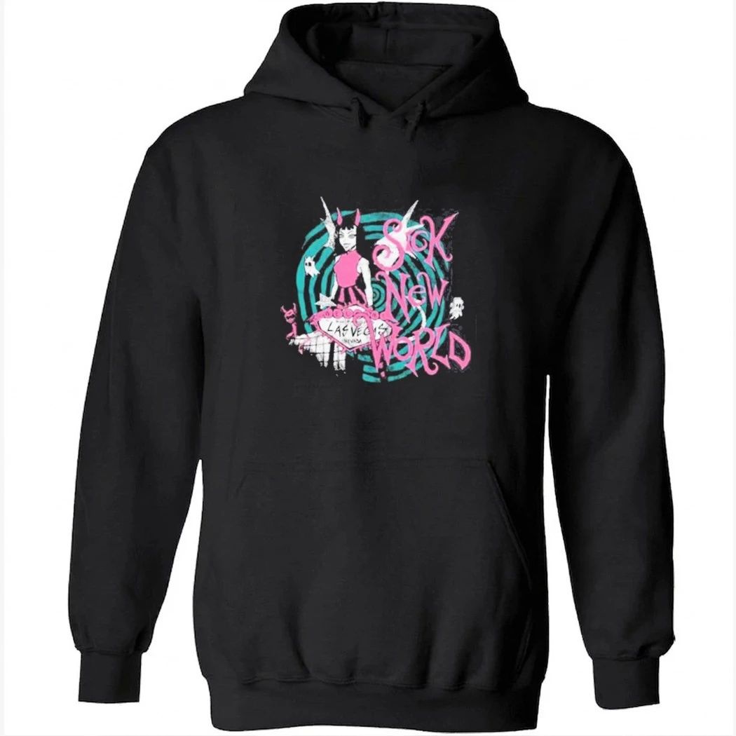 Sick New World Las Vegas 2026 Festival Merch Tee At Las Vegas Festival Grounds On April 25 2026 The Vampire Bat Girl T-Shirt