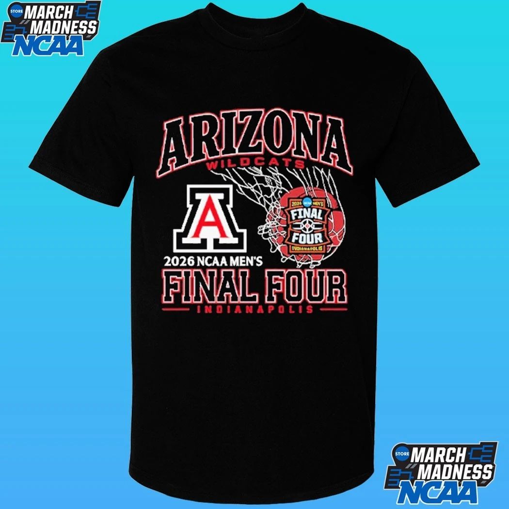 Arizona Wildcats 2026 NCAA Men’s Final Four Indianapolis Shirt