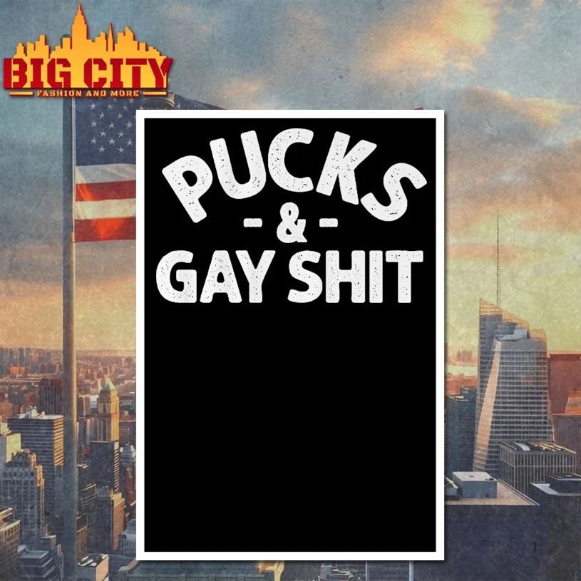 Sarah Spain Pucks & Gay Shit t-shirt