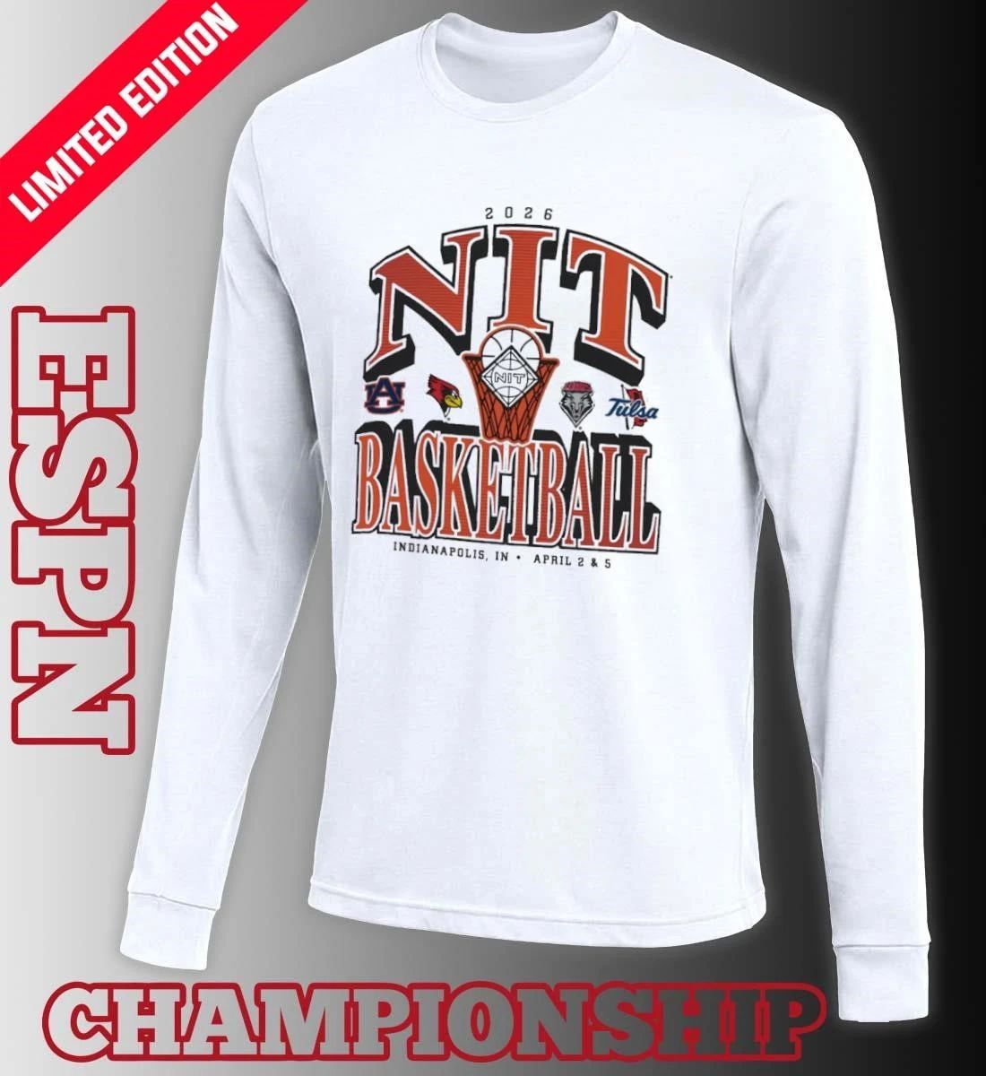 NIT Basketball 2026 Indianapolis, IN April 2 & 5 T-Shirt