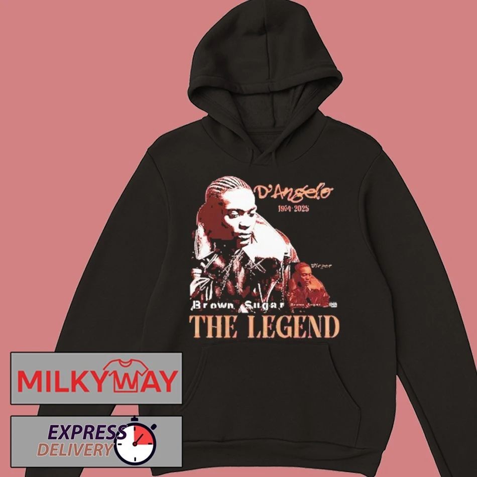 D’Angelo 1974-2025 Legendary R&B singer shirt