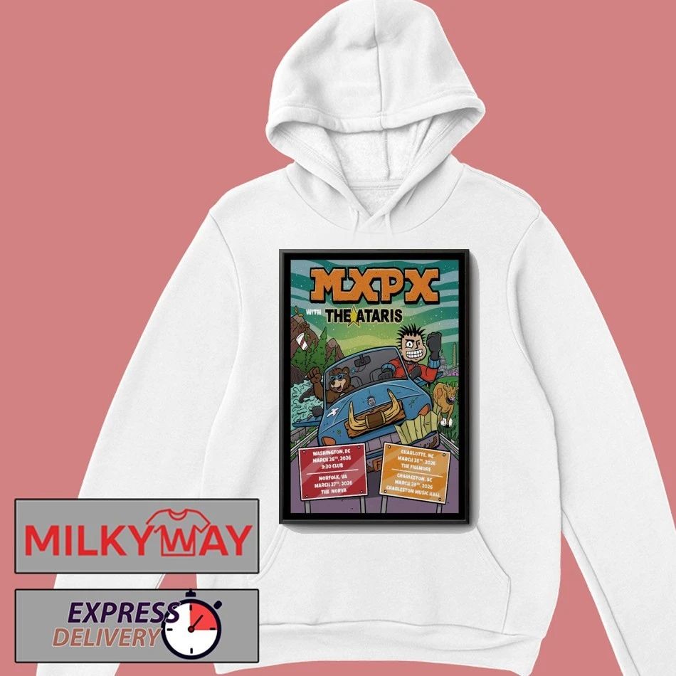 MxPx March 2026 New Tour Poster shirt