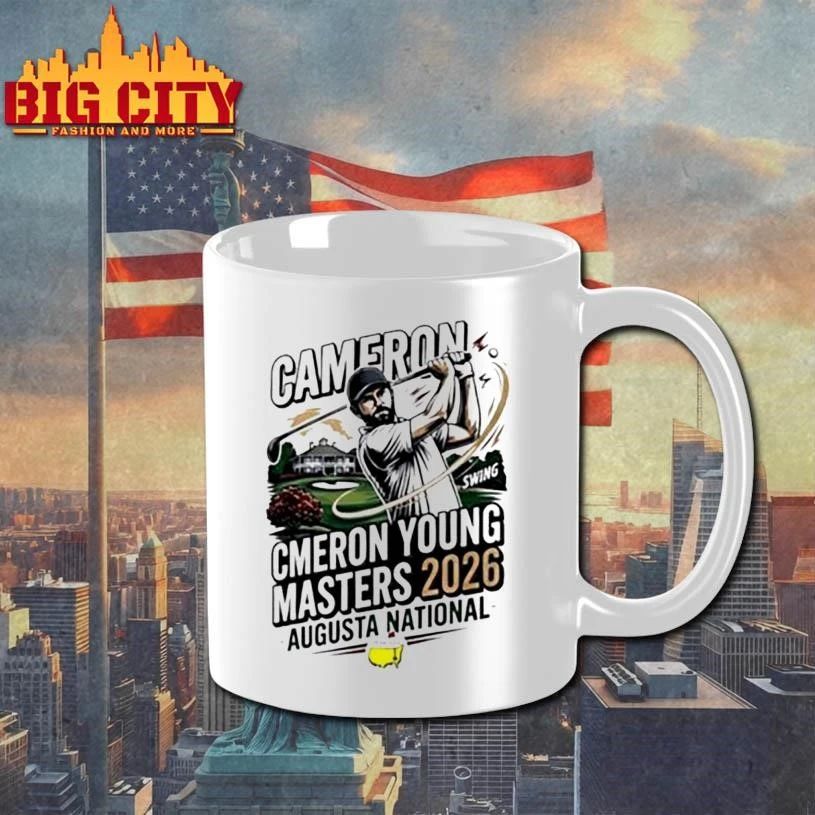 Cameron Young Augusta National Masters 2026 Golf Graphic Shirt