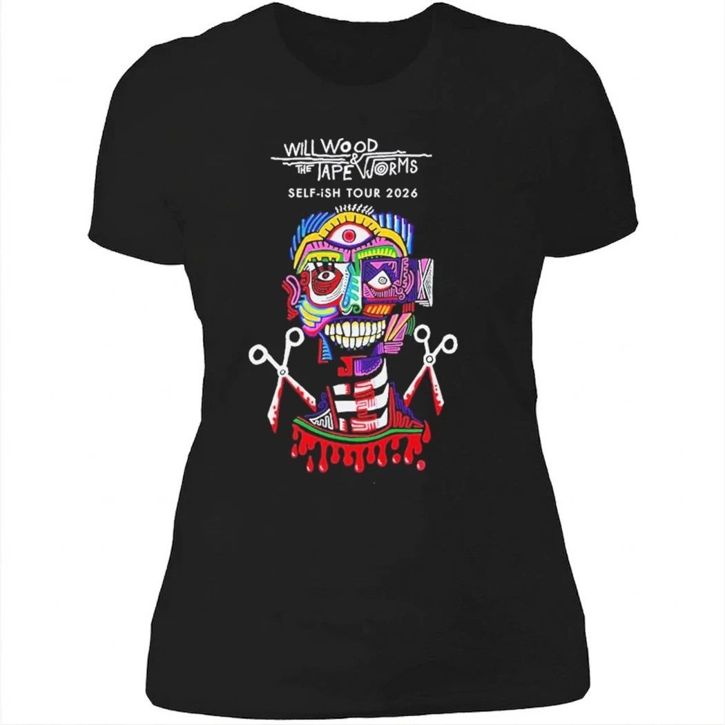 Will Wood And The Tapeworms Self-ish Tour 2026 Schedule Tour Shirt