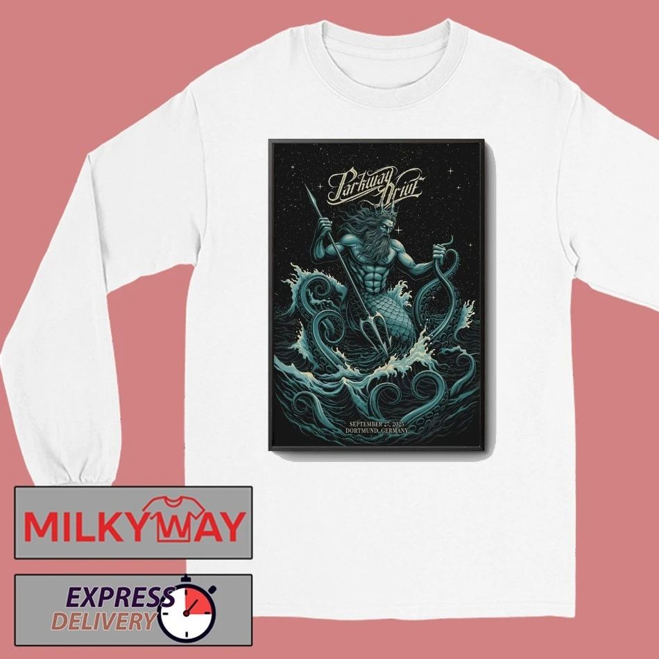 Parkway Drive September 27 2025 In Dortmund, Germany Tour Poster shirt
