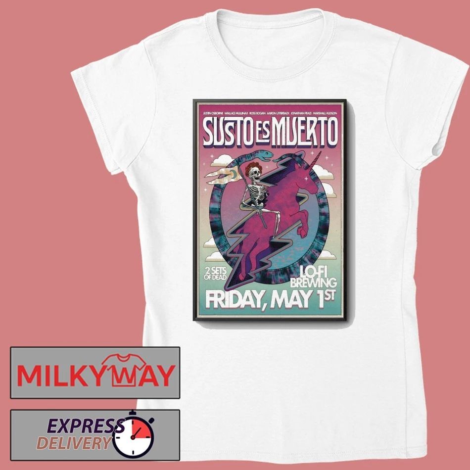 Susto Es Muerto Charleston SC 5 1 2026 Poster shirt