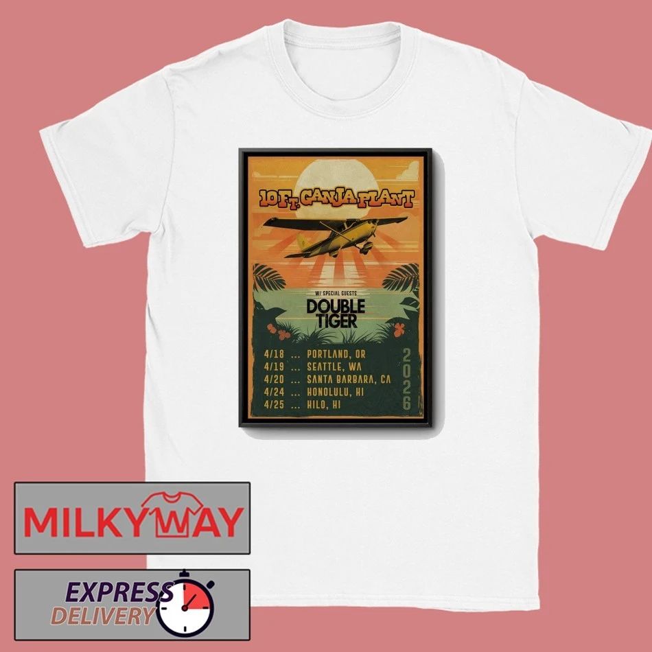 Poster 10 Ft Ganja Plant With Double Tiger April 2026 Tour shirt