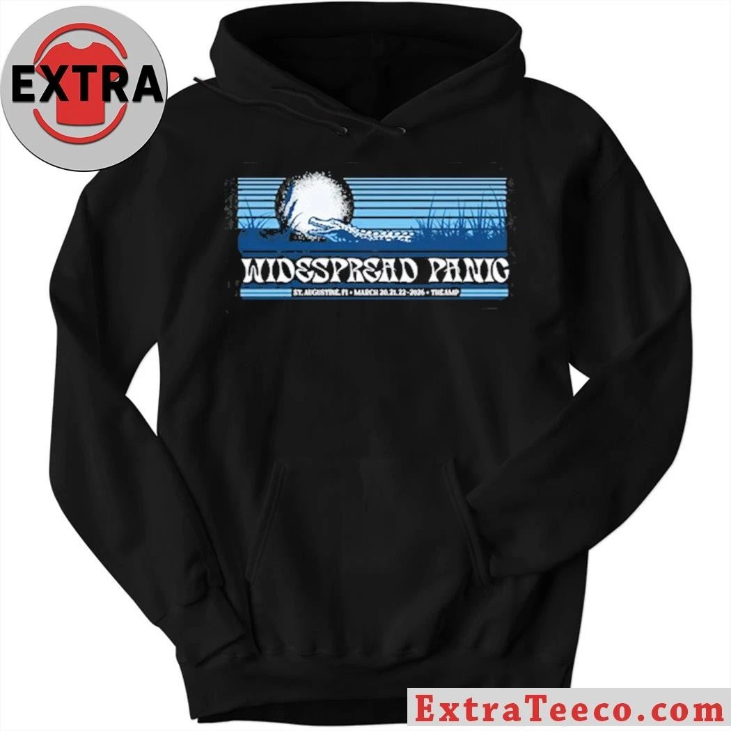 Widespread Panic at Saint Augustine Amphitheatre March 20-22, 2026 Event Shirt