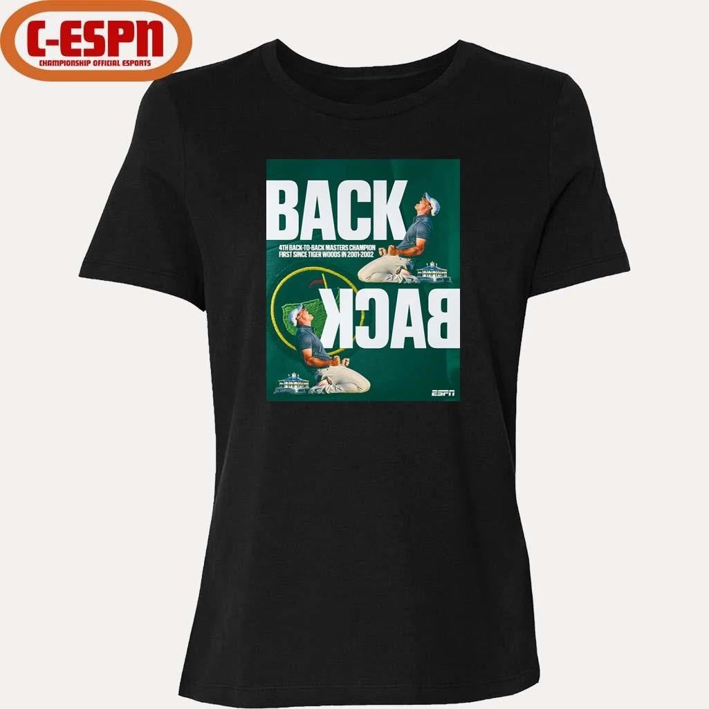 Rory Mcilroy Back 2 Back Masters Champion Poster Shirt