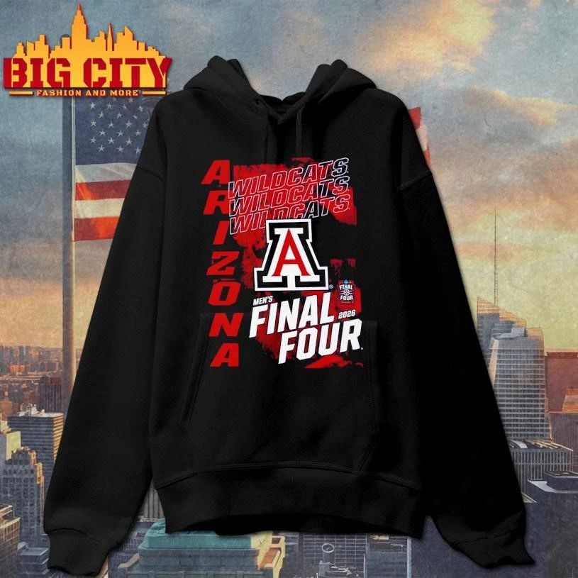 Arizona Wildcats 2026 NCAA Men’s Basketball Tournament March Madness Final Four College Shirt