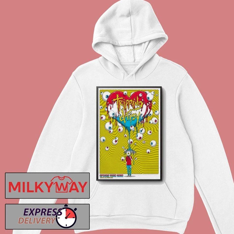 Tripping Daisy Spring Tour 26 Poster shirt