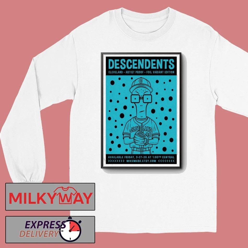 Poster Descendents Mar 27 2026 Cleveland shirt