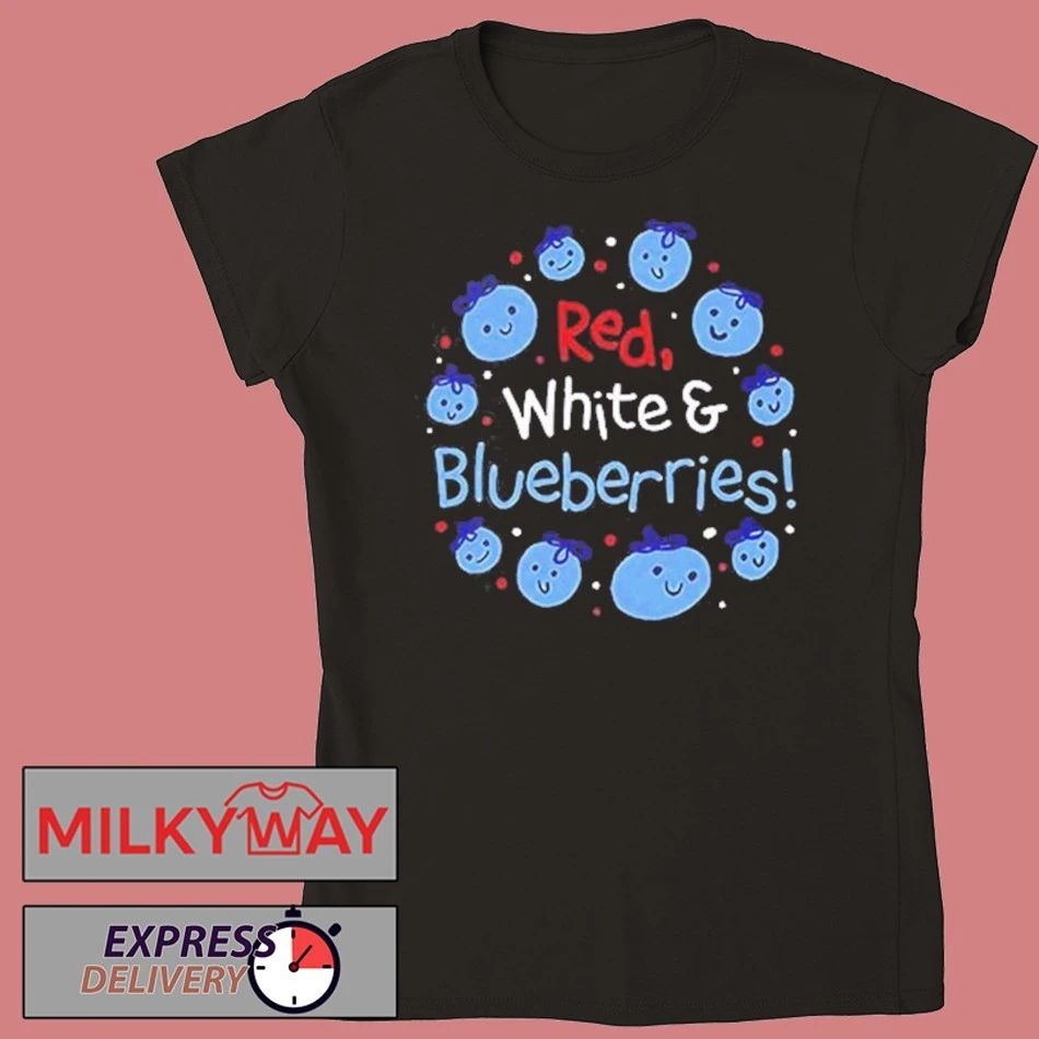 Red White And Blueberries shirt