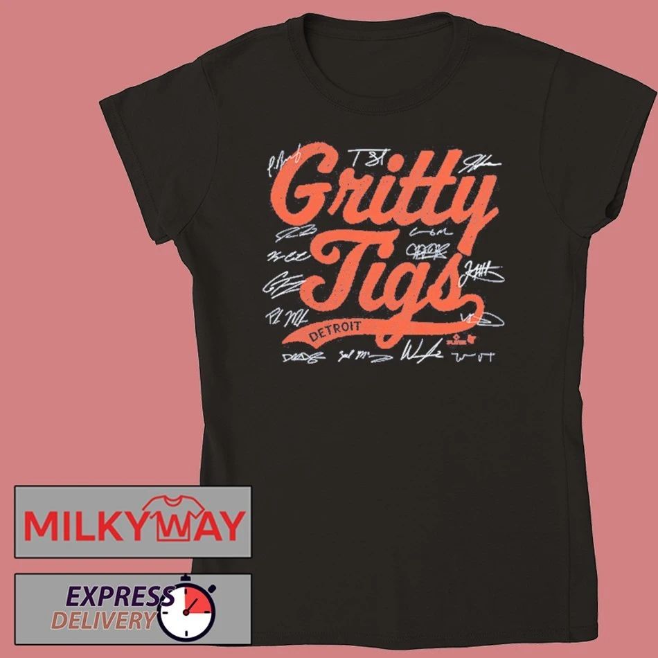 Detroit Baseball 2025 Gritty Tigs shirt