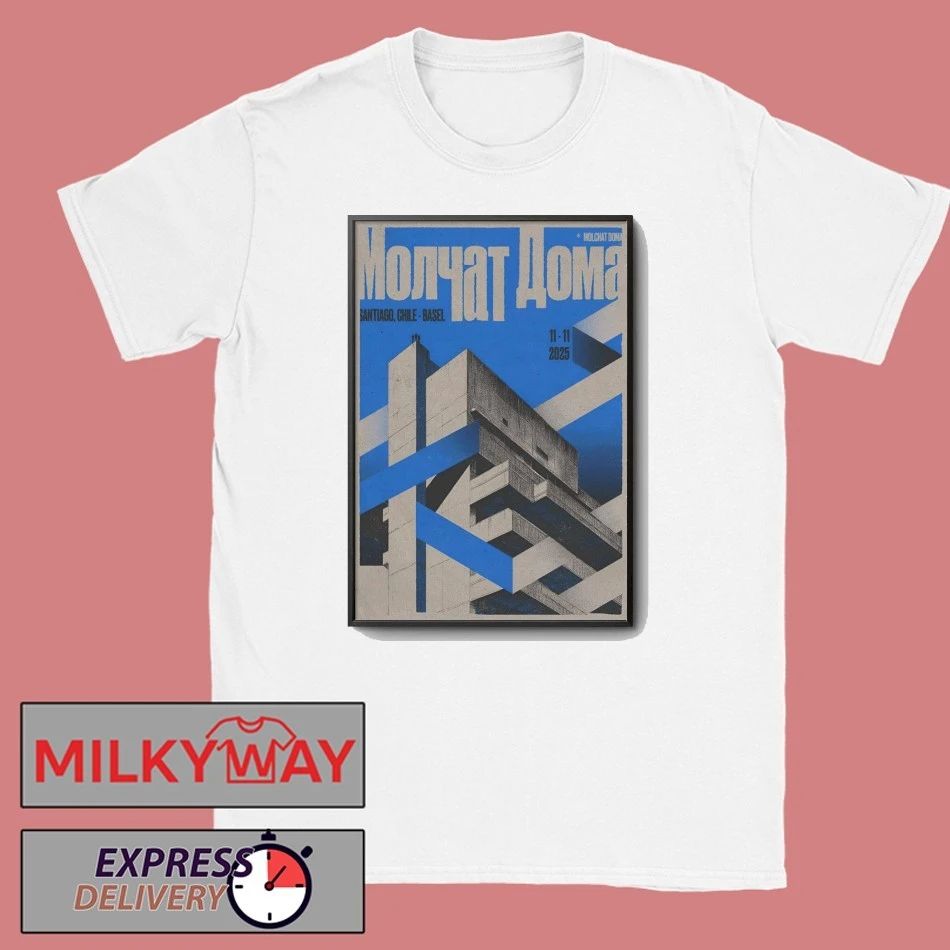Molchat Doma Tour Santiago On Nov 11 2025 Poster shirt