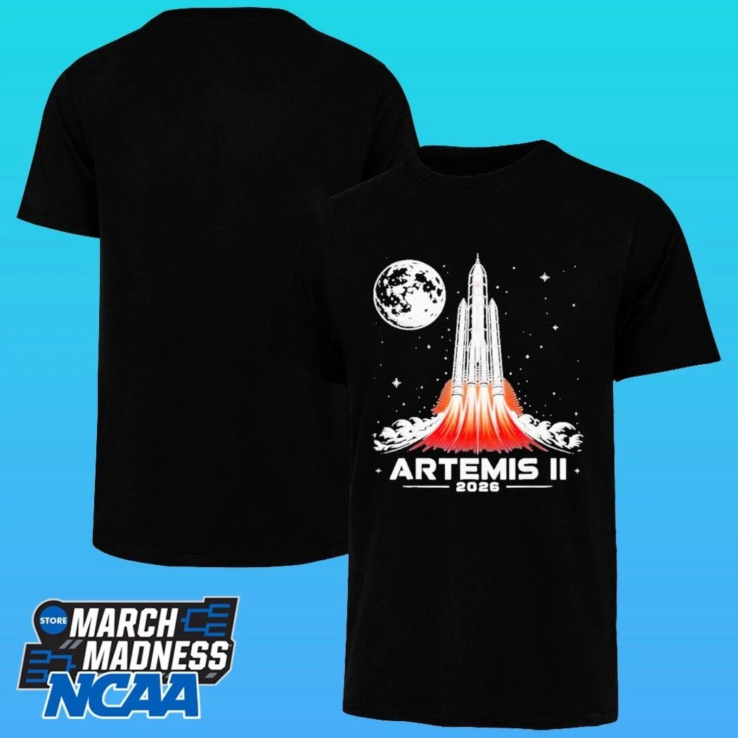 Artemis Ii Rocket Launch Space Exploration Back To The Moon Shirt