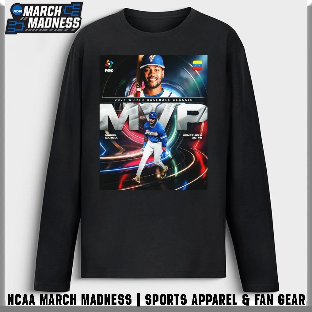 Maikel Garcia 2026 World Baseball Classic MVP T-Shirt
