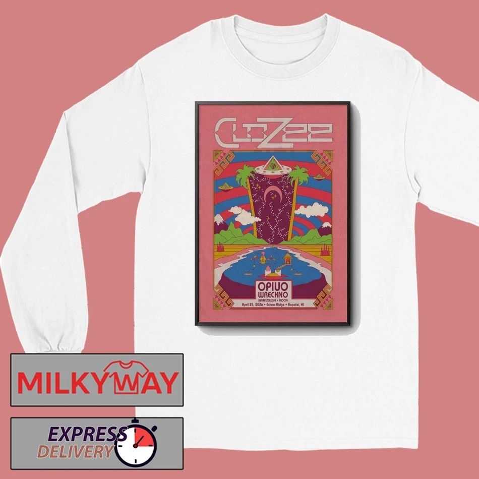 CloZee Tour Kapolei Hawaii On Apr 25 2026 Poster shirt