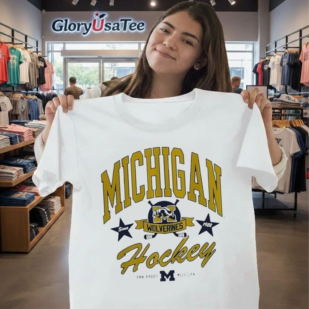 Michigan Hockey Heritage since 1922 logo Shirt
