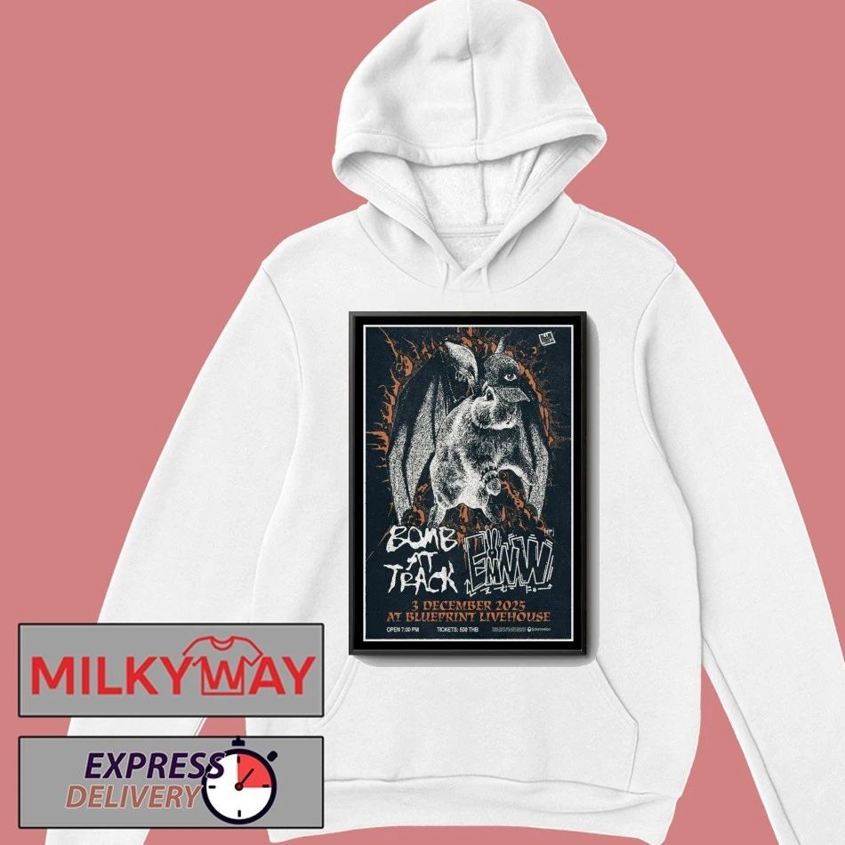 EMNW Bomb At Track Blueprint Livehouse Live 2025 Poster Shirt