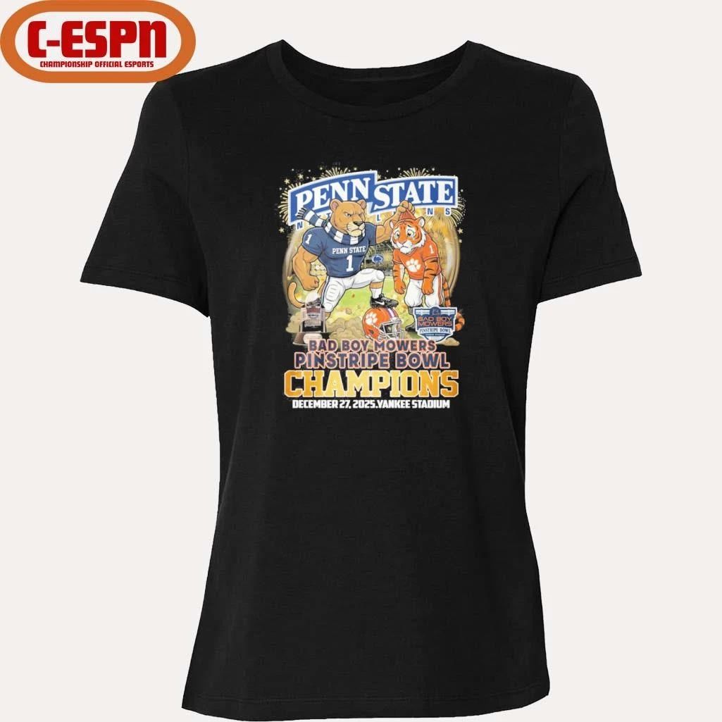 Penn State mascot Pinstripe Bowl Champions Shirt