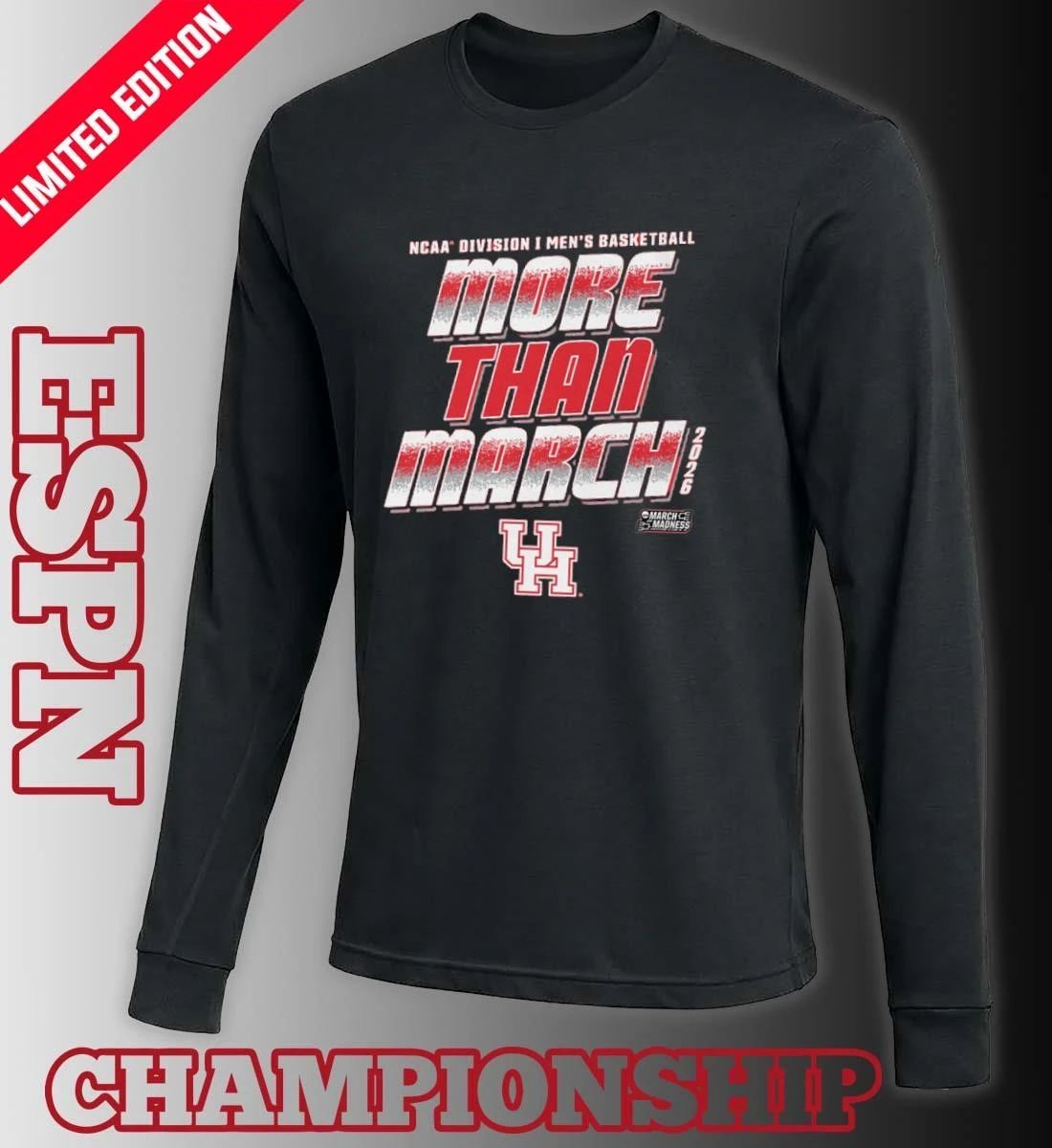 Houston Men’s Basketball More Than March 2026 Shirt