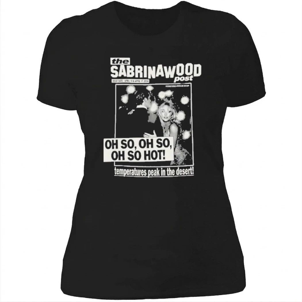 The Sabrina Wood Post Shirt