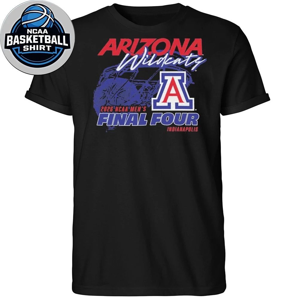 Arizona Wildcats 2026 NCAA Men’s Final Four Logo Shirt