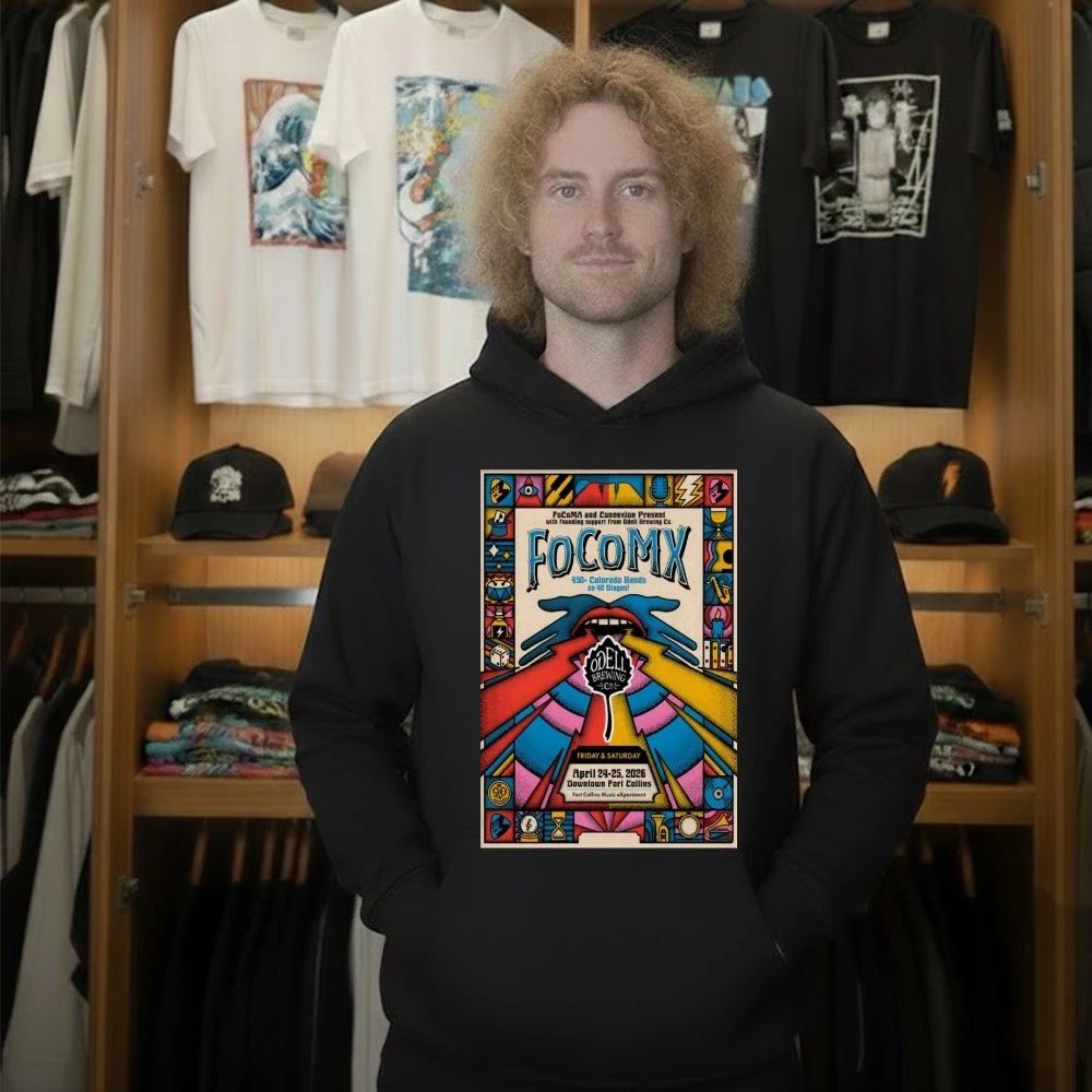FoCoMX Fort Collins CO 4-24-4-2-2026 Poster Shirt
