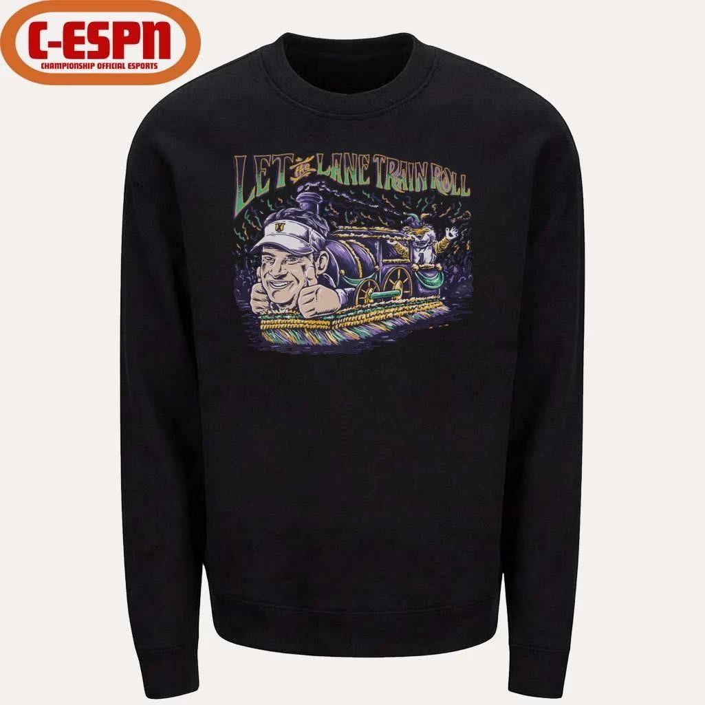 Mardi Gras Let The Lane Train Roll Shirt