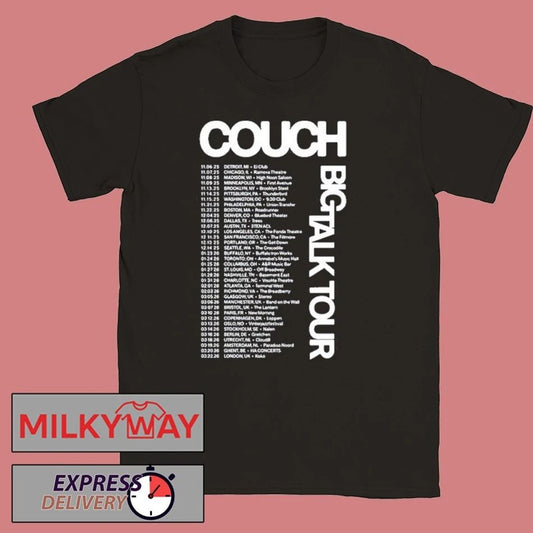 Couch The Band Big Talk Tour 2025-26 Shirt