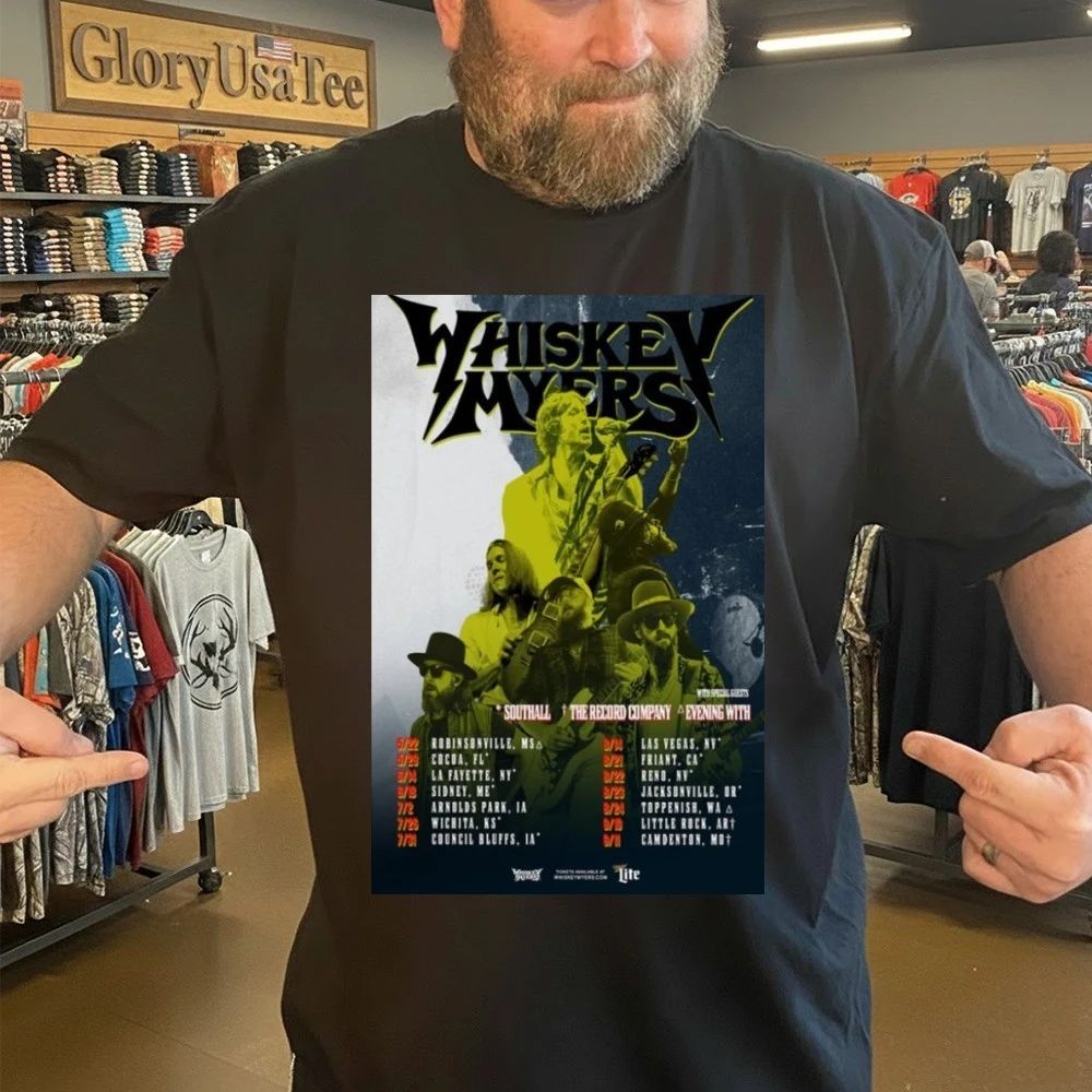 Whiskey Myers Band Tour 2026 Poster Shirt