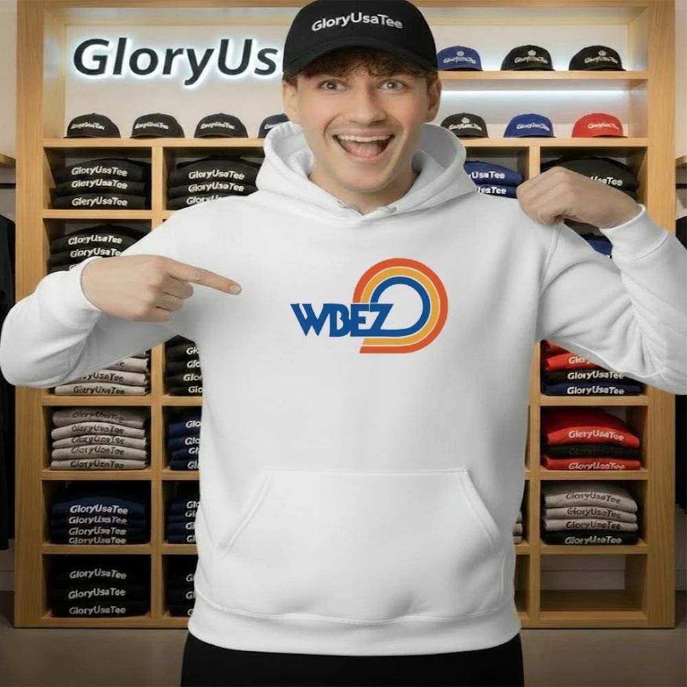 WBEZ Vintage Logo Ivory Heavyweight Shirt