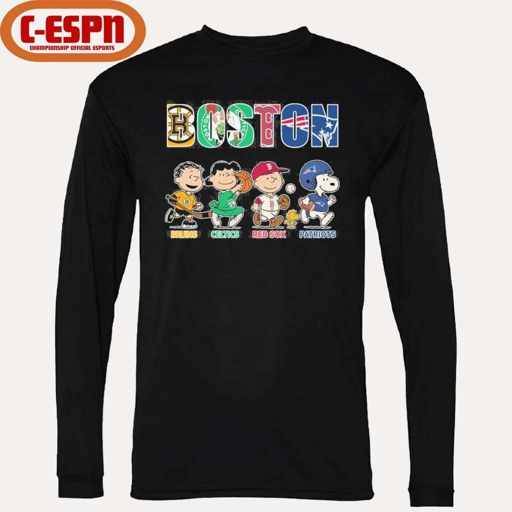 The Peanuts X Boston Sports Teams Shirt