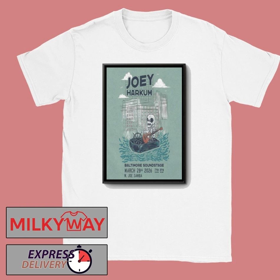 Joey Harkum Event Baltimore MD On Mar 28 2026 Poster shirt