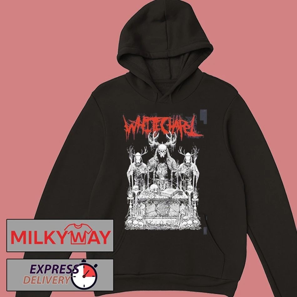 Whitechapel North America Tour 2026 Venue Merch Tee Graphic With Dates Back Two Sided T-Shirt