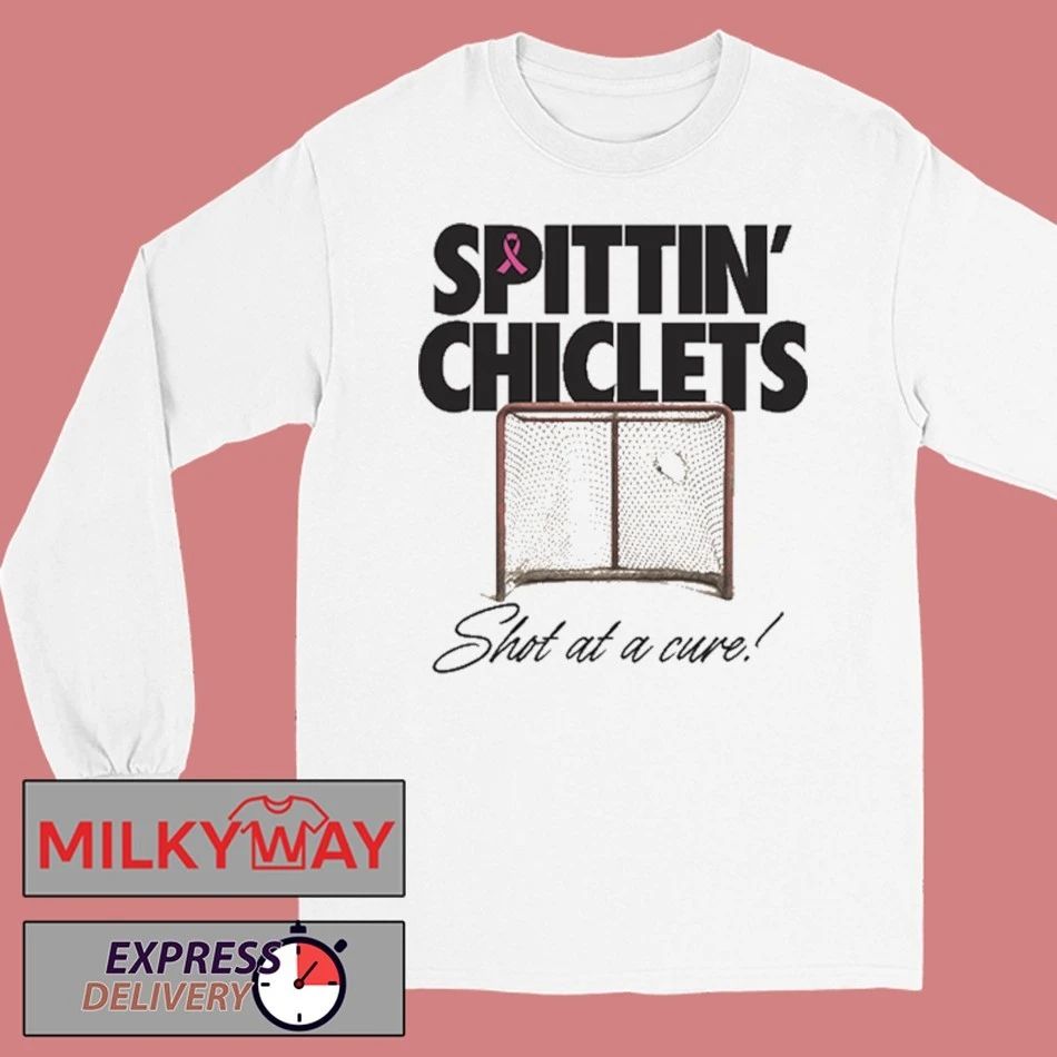 Breast Cancer Awareness Spittin Chiclets Shot At A Cure Shirt