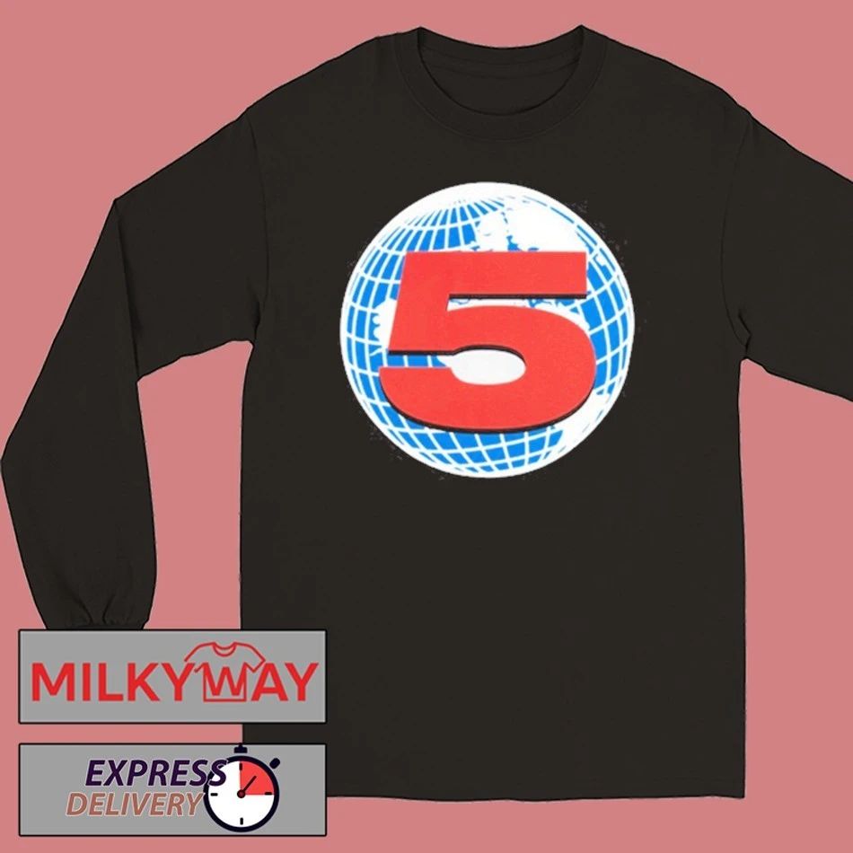 Channel 5 Black Shirt
