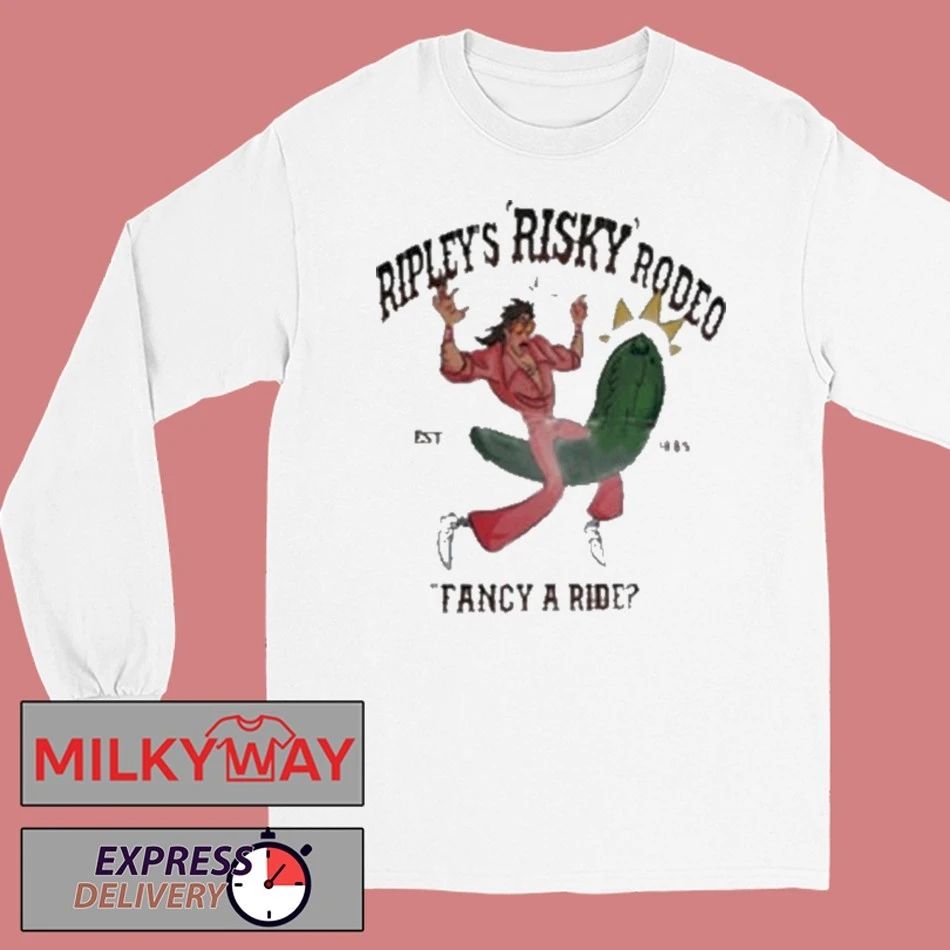 Trendy Ripleys Risky Rodeo Fancy A Ride 1969 Tee Shirt