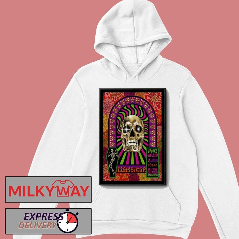 Brooks Nielsen 31 Oct 2025 Los Angeles, CA Tour Poster shirt