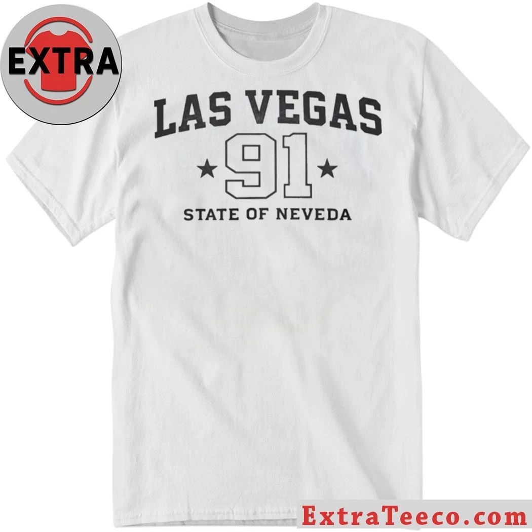 Las Vegas 91 State Of Nevada Tee Shirt