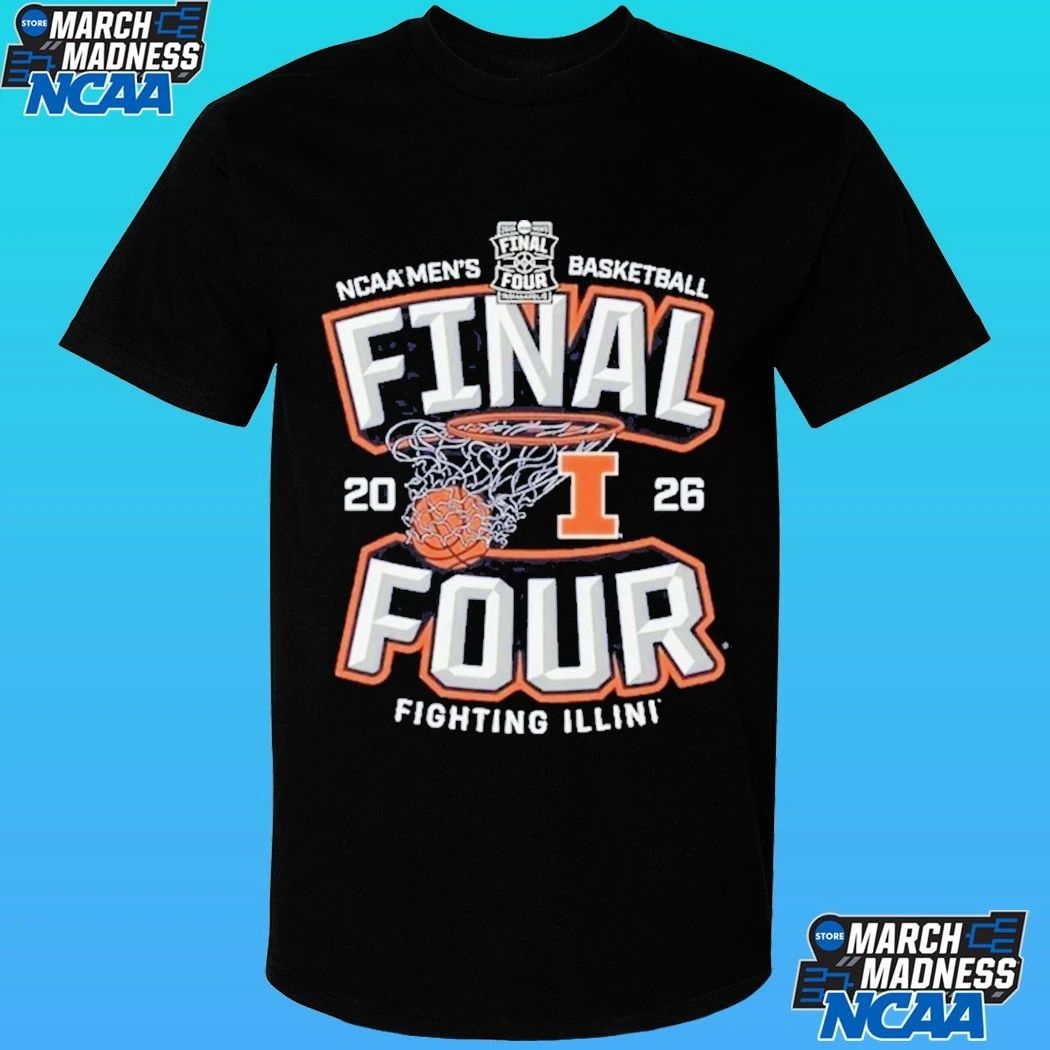 Ncaa Men’s Basketball 2026 Final Four Hoop Fighting Illini Shirt