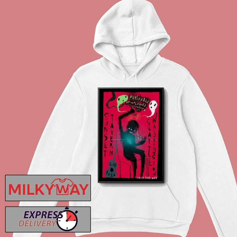 Particle Kid Feb 5 2026 Seattle WA Poster shirt